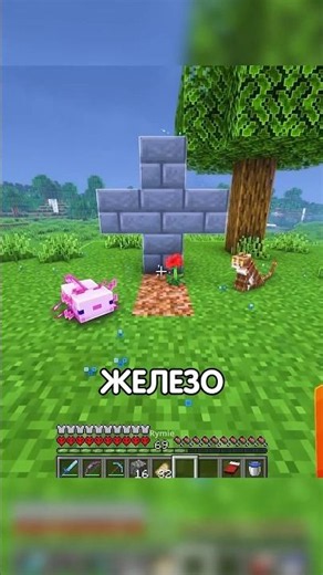 Я НАЧАЛ ДРУЖИТЬ С ГОЛЕМОМ В МАЙНКРАФТ! #майнкрафт #minecraft