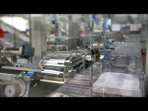 Cama packaging machine for Wrap-around and display box.