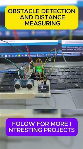 📏 Arduino Measures Distance Live! #arduino#diy