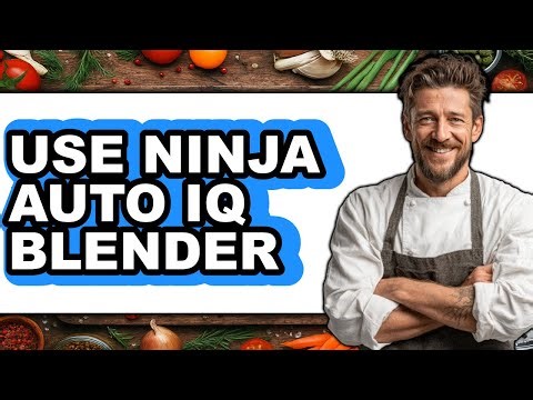 How to Use Ninja Auto Iq Blender (full Guide)