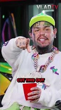 6ix9ine Tries to get DJ Vlad to do the Ben10 Challenge 😭
