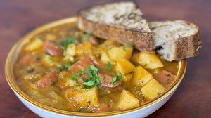 Kielbasa and potato soup