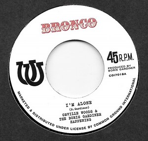 Orville Woods & The Boris Gardiner Happening, Roy Panton - I'm Alone / Endless Memory