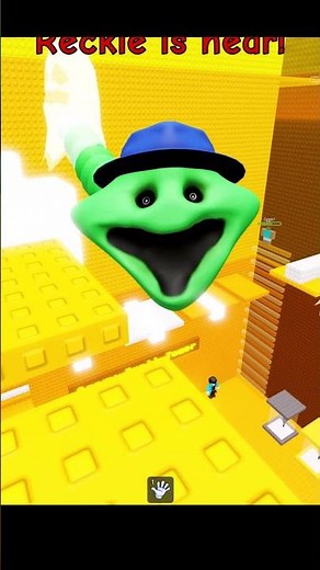 A giant hungry worm wants to eat me