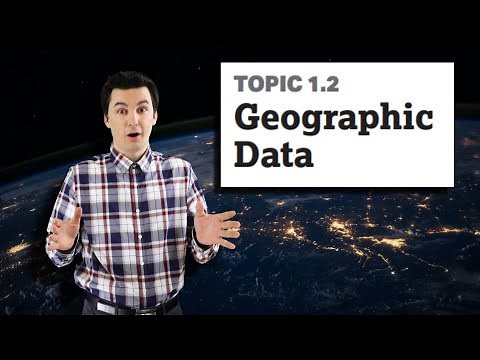 Gathering Geographic Data [AP Human Geography Unit 1 Topic 2] (1.2)