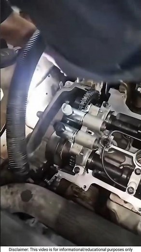 Ford Taurus Engine Timing Cover Leak Fix #shortsfeed #automotive #mechanic #auto