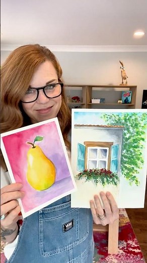 Online watercolor classes!