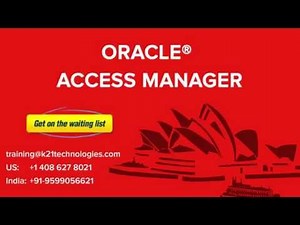 Oracle AccessManager OAM Training - Introduction