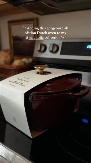 I’m IN LOVE with this color 😍 so many meals to be made 🤎 #dutchoven #fall #fallvibes #target #fallrecipes