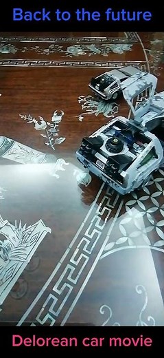 Back to the future delorean super car 1985 😯😀😍