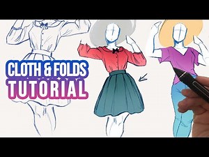 How to draw better CLOTHES with these 2 SHAPES