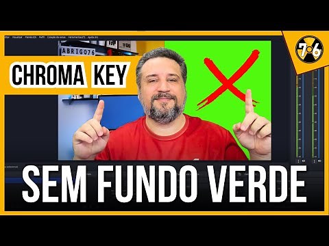 Como Fazer Chroma key sem FUNDO VERDE [✅FÁCIL E RÁPIDO]