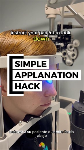 Stop Patients Pulling Away During Applanation