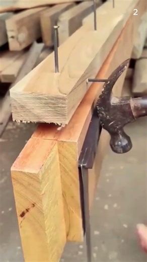 A simple tool for joints wooden frames using screw locks #shorts #wood
