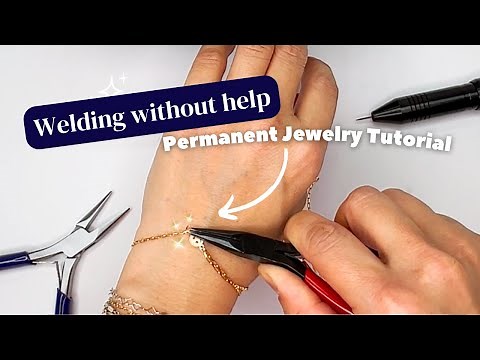 64. How to Weld onto Yourself Without Assistance - Free Permanent Jewelry Training