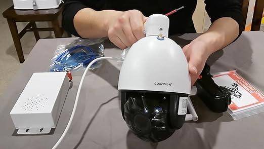 Open box video of AI auto Tracking WiFi IP Camera