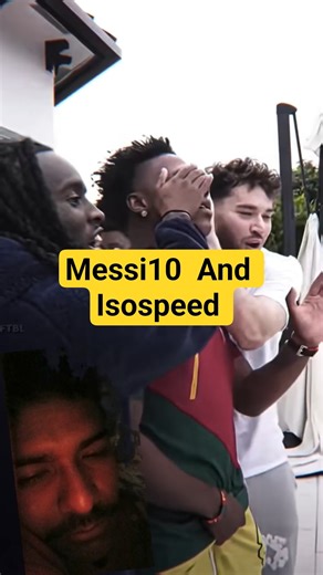 Messi10 And Isospeed #ishowspeed #football #soccer #messi #trending #shorts #shortvideos
