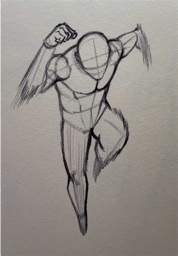 How to draw a running Pose #howtodraw #draw #sketch #pose #art | drawings