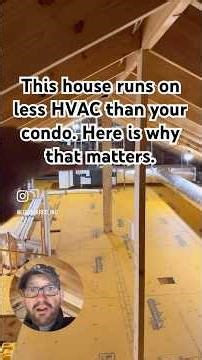 This house runs on less HVAC than your condo. Here is why that matters.