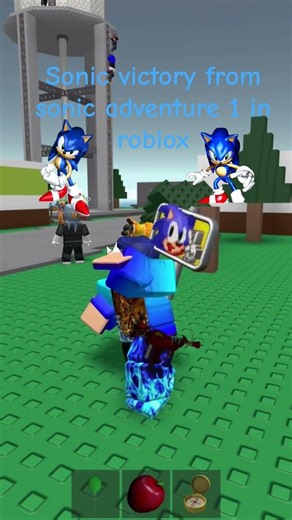 Sonic victory from sonic adventure 1 in roblox #Sonic #sonicadventure #Roblox #sonicroblox