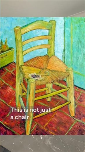 Vincent Van Gogh - Chair with Pipe (1888) - not a simple chair…