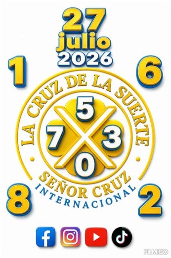 Cruz 27 julio 2026 !!!