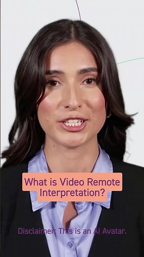 What is Video Remote Interpretation (VRI)?