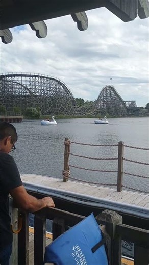 Wolverine Wildcat over the water Michigan's Adventure August 2025