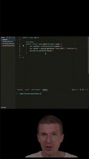 When to Use Java Interfaces #java #shorts