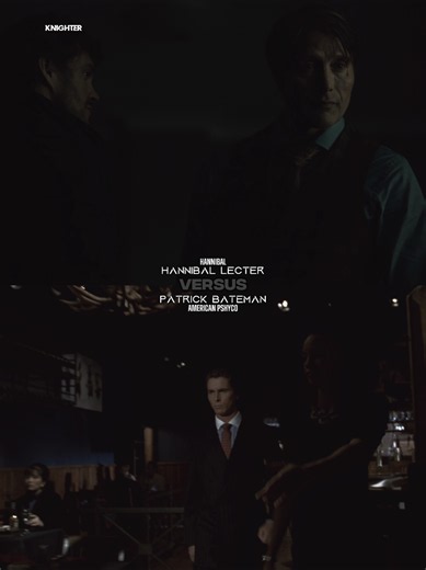 2022 Ahh song - Hannibal Lecter VS. Patrick Bateman - #hannibal #hanniballecter #patrickbateman #sigma #wis