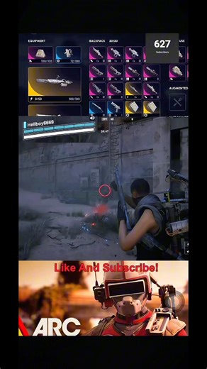 Come on in the waters fine😂🤺#arcraiders #support #shorts