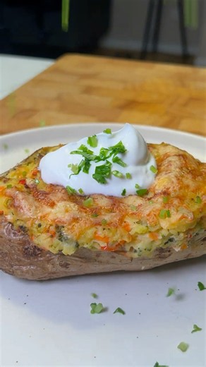 Easy steps for making perfect vegan double baked potatoes