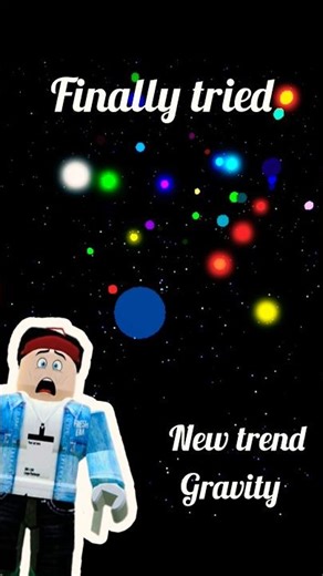 Finally 🤩🤯 i tried roblox new gravity experience trend !