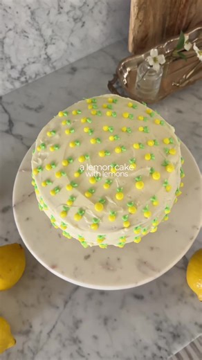 Incredible Easy Lemon Cake for Birthdays