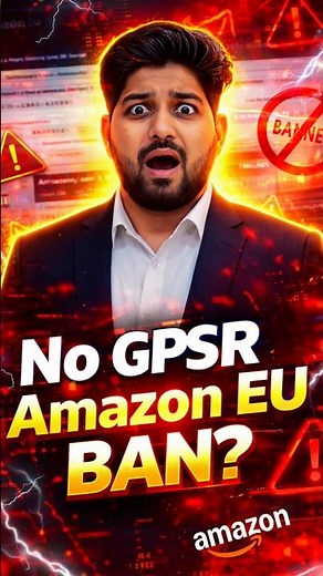 Why GPSR is Mandatory to Sell on Amazon Europe 🇪🇺 | Amazon EU New Rules Explained 2026