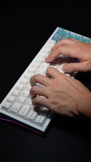 YUNZII AL65 Unboxing & Sound Test | Most Beautiful and Great Sounding 65% Keyboard #keyboard #unbox