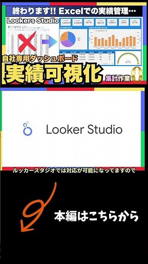 【経営者必見】営業の目標達成率が1秒でわかる！最強ダッシュボード #lookerstudio