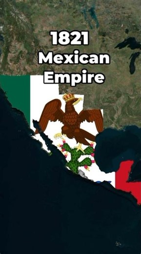 Evolution of Mexico #geographythroughmaps #history #shorts #edit #education #geography #mapguide