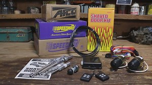 #SpeedwayTechTalk We make shaving your door handles easy with our shaved door handle kit. Pat gives a brief overview of what is included in the kit and gives some helpful advice about jamb tac's. 91040022 Painless Wiring 40022 Jamb Tac Door Jamb Connector, 2 Wire http://bit.ly/1sRSTN2 91069235 Deluxe Shaved Door Handle Remote Entry Kit http://bit.ly/1sRSTN2 | Speedway Motors