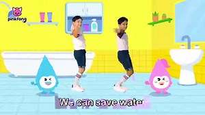 5.4M views · 25K reactions | Let's learn how to save water with Pinkfong, Water Wally & Sally. Together, we can help Baby Shark and the Shark Family!  Even the smallest changes in our daily lives can make a huge difference!  When you wash your hands, brush your teeth, or take a shower, don’t waste water! 麗 | Pinkfong | Facebook