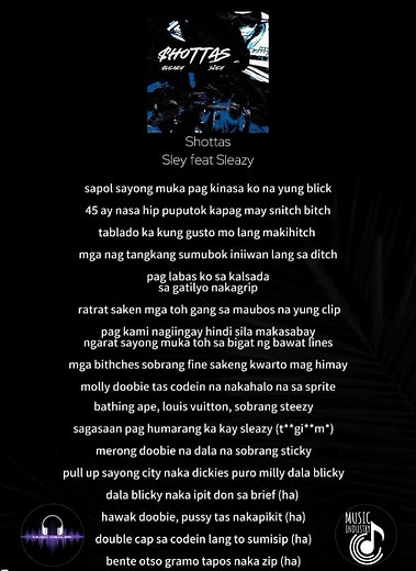 Exploring Shottas Lyrics with Sley and Sleazy Musicdealer