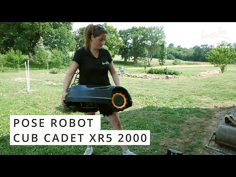 Pose robot Cub Cadet XR5 2000 par Locminé Motoculture