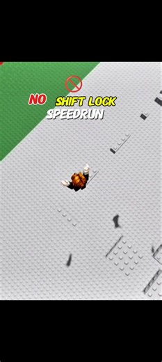 No Shiftlock speedrun Tower of hell lava rising 🚫🔥#shorts #roblox