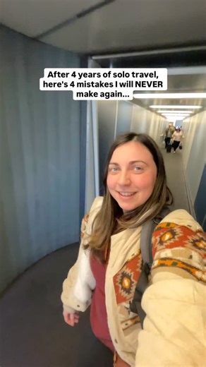 Rachel Isabelle ❁ Solo Travel & Photography on Instagram: "👇The solo travel mistakes I *wish* someone warned me about 👀 Hi 👋🏻 I’m Rachel and I’ve been travelling solo since 2021 through Europe, Australia, Canada, the US and the Middle East… and trust me, I learnt these lessons the hard way. So here’s what I’d do differently if I was starting today: 📌First, Save this for your next trip ✈️ and follow @roaming.with.rachel for more solo travel tips! 1️⃣ Overplanning everything Having a loose pl