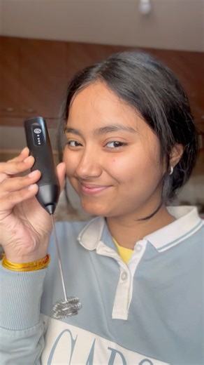 Frother ❌ father ✅ 😂 My brother did funny voiceover #shorts #coffee #viral #coffeelover #trending