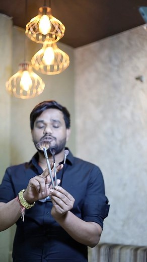 16K views · 30 reactions | Best Three Brand in Fan Brushes & size Large Kryolan Medium Tsholo Small Pac makeup products best eye cream for dark circles dior makeup huda beauty lipstick ponds bb cream ponds white beauty sky high maybelline skin light cream korean skin care erborian cc cream bobbi brown makeup | Sonu make up artist | Facebook