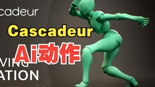 在Cascadeur中编辑和改进动画