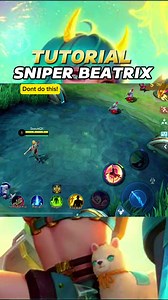4.7K views · 16 reactions | Beatrix sniper tutorial #MobileLegends #MLBB #mlbbcreatorcamp #Beatrix #tutorial #sniper #highlights #fyp #foryou | Shaunqt 2.0 | Facebook