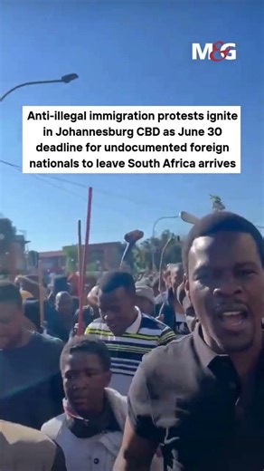 March & March anti-illegal immigration protests ignite in Johannesburg, South Africa