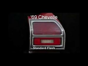 1969 Chevelle Sequential LED Tail Lights by Easy Performance Products